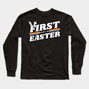 Our First Easter As Mr & Mr Matching Gay Couple Husband Men Long Sleeve T-Shirt